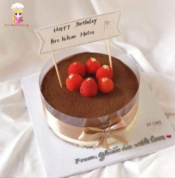 Tiramisu cacao trái cây