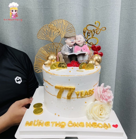 Bánh Kem mừng thọ ông