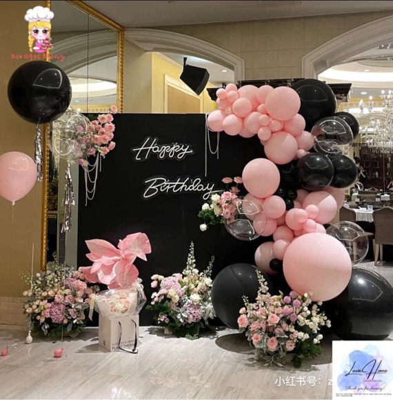 Nhận decor tiệc sinh nhật mẫu 02