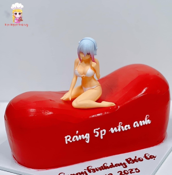 Bánh kem ghế tình yêu