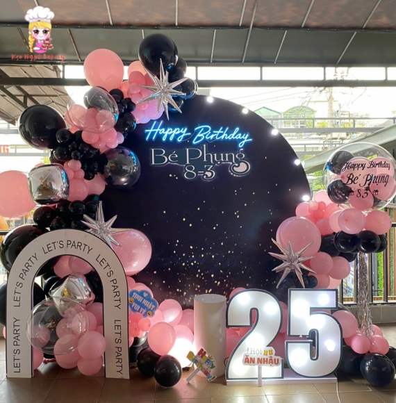 Trang trí tiệc mẫu 06