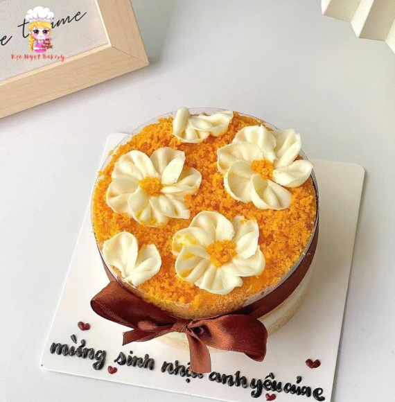 Bánh bông lan trứng muối ở quận 1