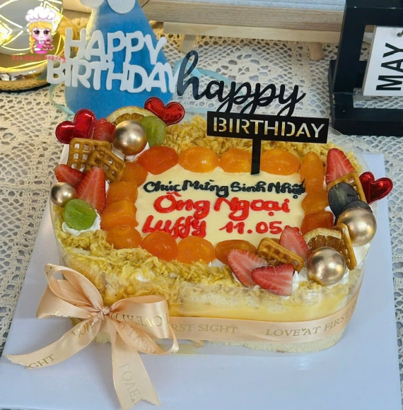 Bánh bông lan trứng muối ở quận 3