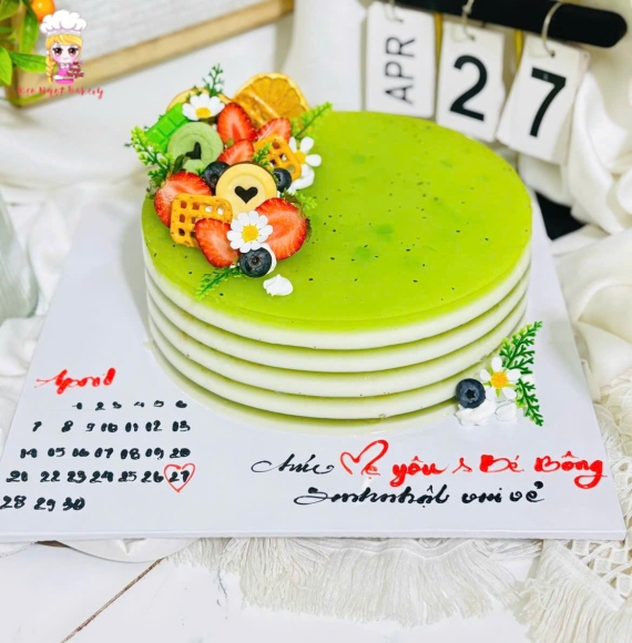 Bánh kem rau cau tặng sinh nhật quận 5