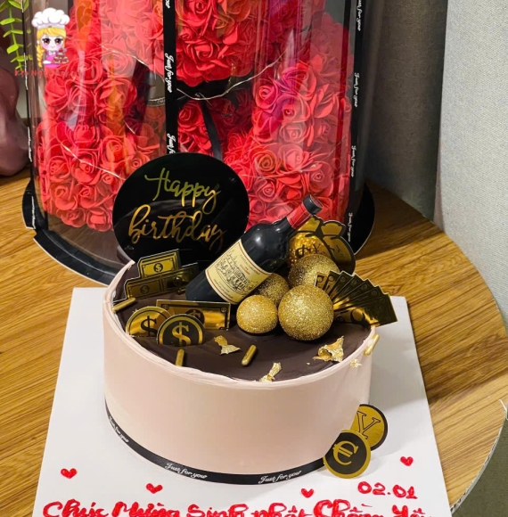 Bánh kem dành tặng chồng yêu