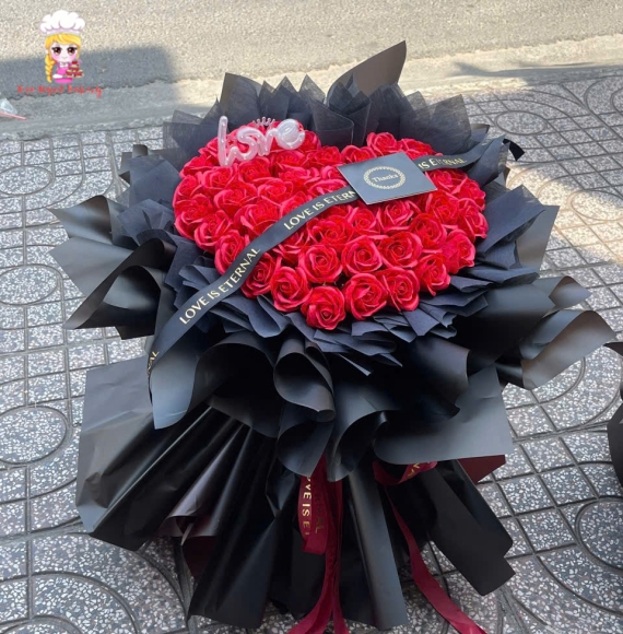 Bó hoa sáp ở quận 1