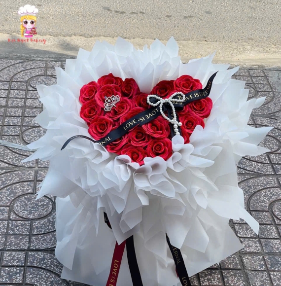 Bó hoa sáp ở quận 2