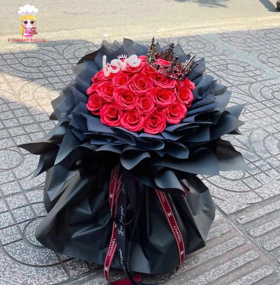 Bó hoa sáp ở quận 4