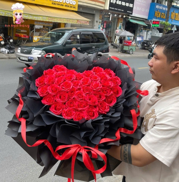 Bó hoa sáp to đẹp ở quận Quận 12