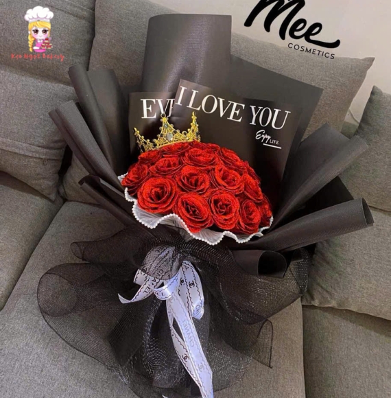 Bó hoa sáp mừng tốt nghiệp