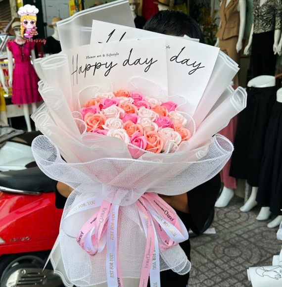 Bó hoa sáp tại bình dương