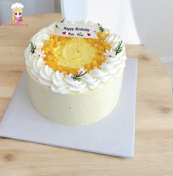 Bánh kem bắp ở quận 1