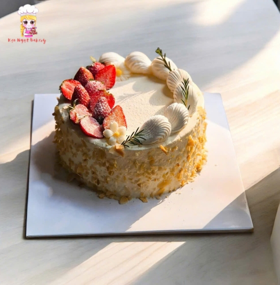 Bánh kem bắp ở quận 4