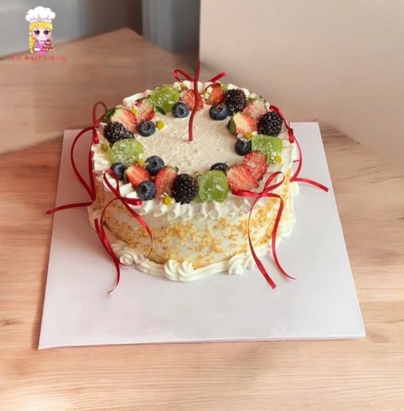 Bánh kem bắp kèm ở quận 6