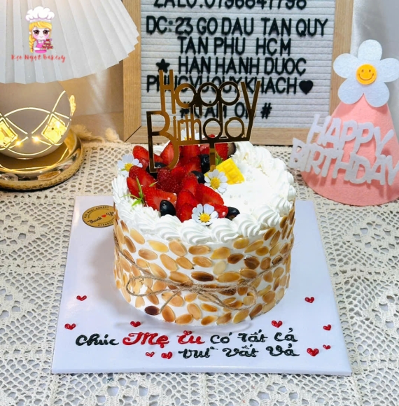 Bánh kem bắp tặng mẹ yêu của con