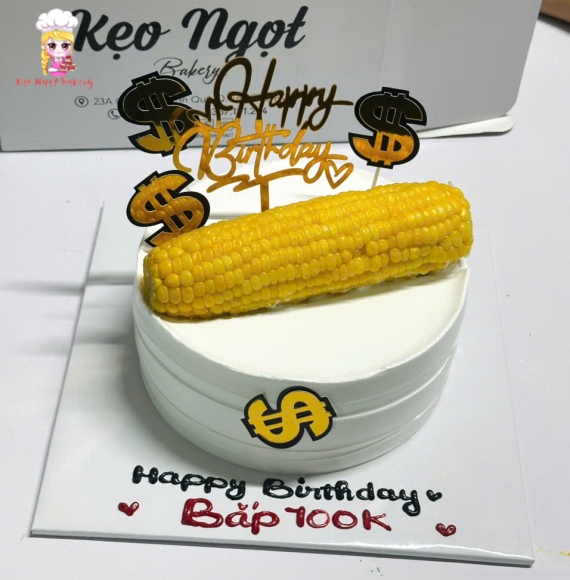 Bánh kem quả bắp 