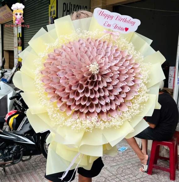 Mẫu Hoa tiền tờ 50k đẹp