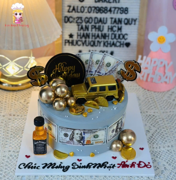 Bánh sinh nhật dành cho nam