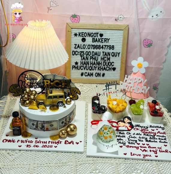 Combo bánh kem tại Kẹo Ngọt Bakery