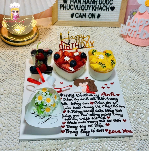 Panna cotta tặng người yêu