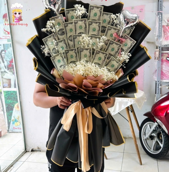 Hoa tiền khổng lồ tờ 2 Đô