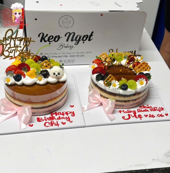 Bánh kem rau cau hot năm 2025