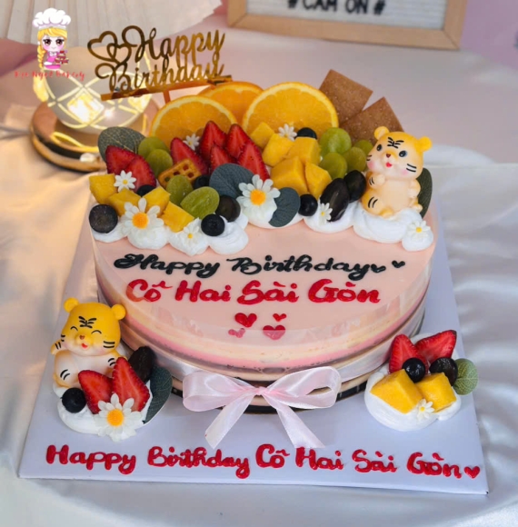 Mẫu bánh kem rau cau hot 2025