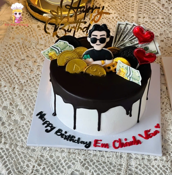 Bánh kem dành tặng bố