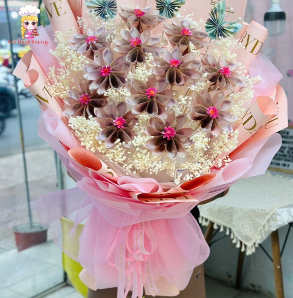 Bó Hoa Tiền 50k hot 2025 tại Kẹo Ngọt