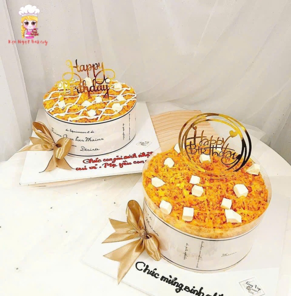 Bánh bông lan trứng muối tại kẹo ngọt