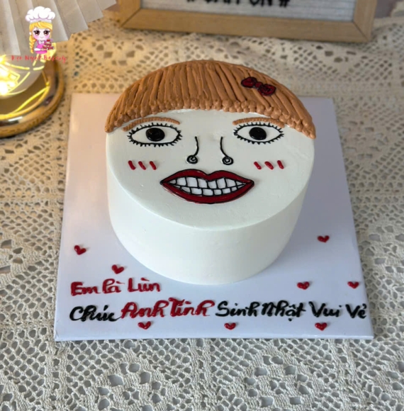 Bánh kem bựa nhây dành cho nam