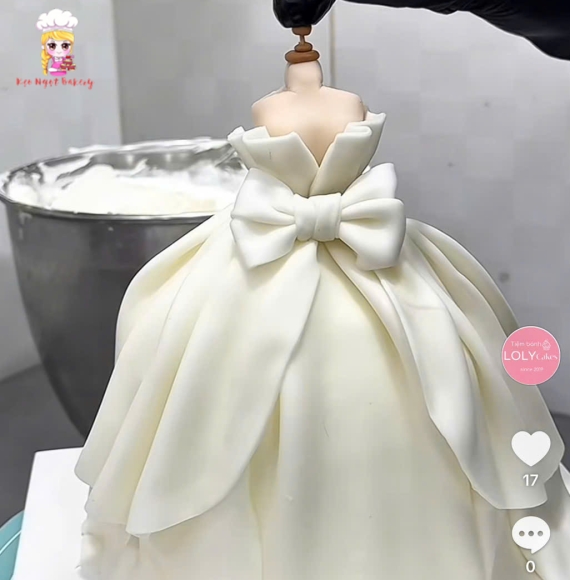 Tổng hợp những mẫu Bánh kem thổi kim tuyến hot 2025