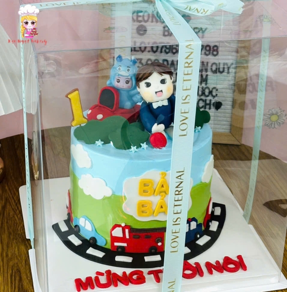 Bánh kem thôi nôi dành cho bé trai ở tân phú