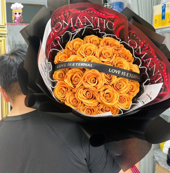 Hoa sáp tone vàng mẫu mới nhà Kẹo Ngọt