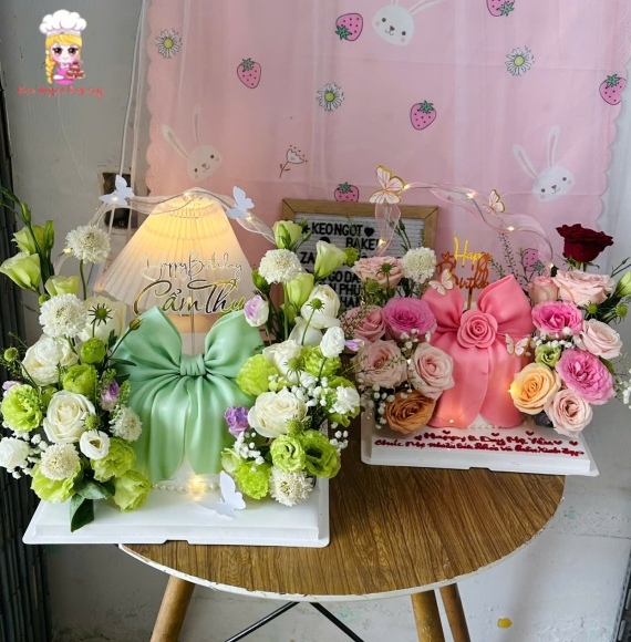 Bánh kem Nơ Luxury khách hàng nhà Kẹo Ngọt