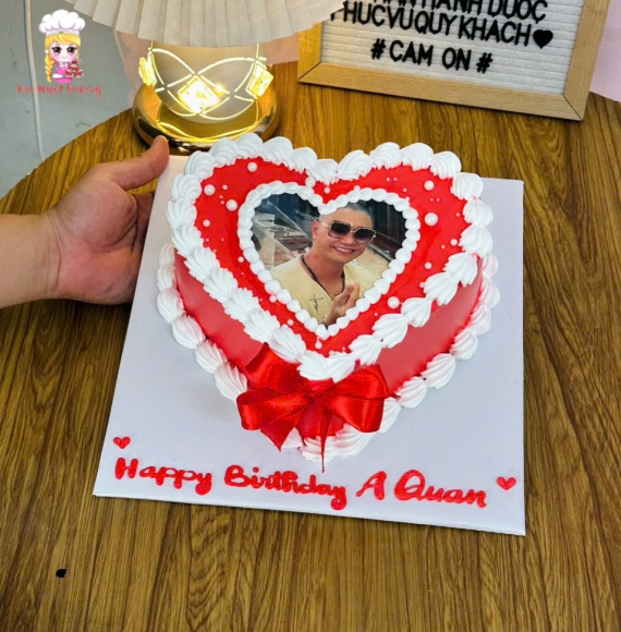 Mẫu bánh kem tặng anh yêu