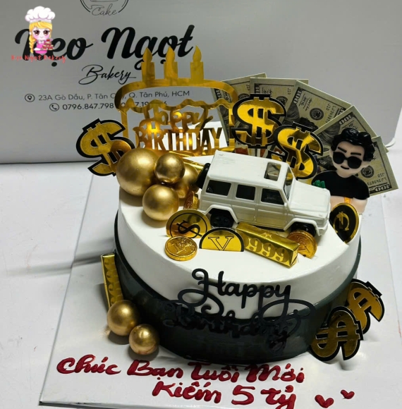 Bánh kem tặng cho bạn thân