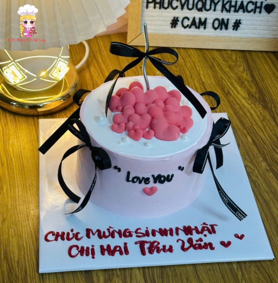Bánh kem chúc mừng sinh nhật chị yêu hot 2025