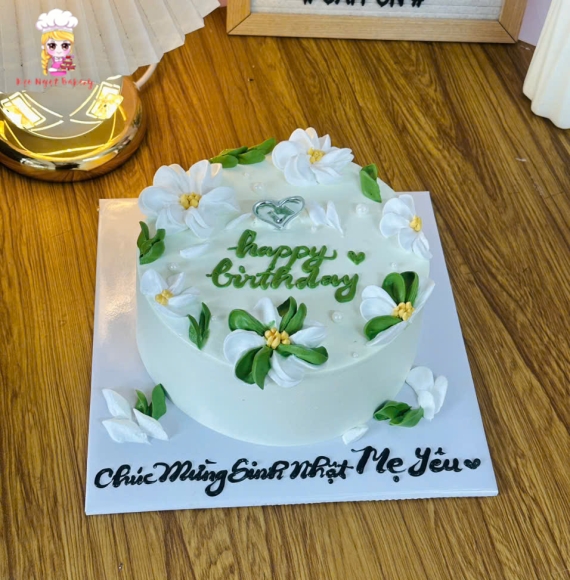 Bánh kem chúc mừng sinh nhật mẹ yêu 
