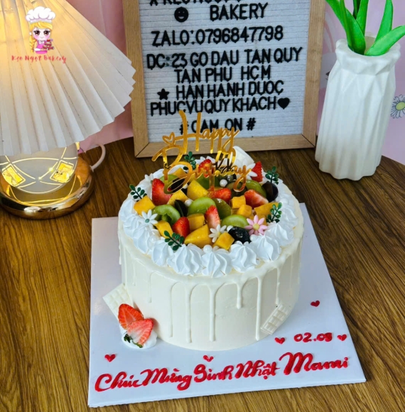 Bánh kem tặng cho mẹ yêu