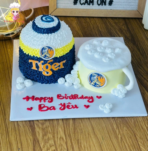 Bánh kem tiger chúc mừng sinh nhật