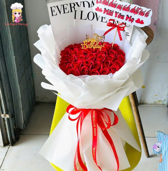 Bó hoa sáp tặng ngày lễ