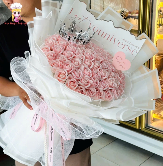 Mẫu mới Bó hoa sáp tặng ngày lễ giao nhanh ở thủ đức