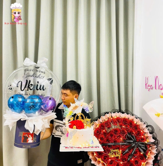 Combo 3 món bánh kem rút tiền đô