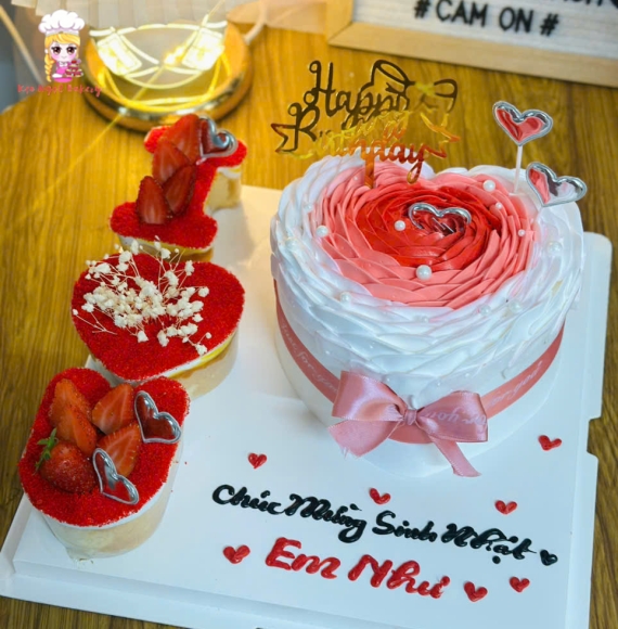Bánh kem tặng em yêu của anh