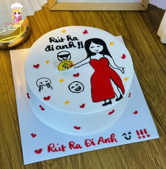 Bánh kem tặng anh của em