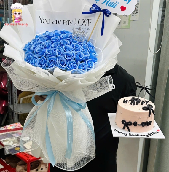 Combo bánh hoa xinh bánh kem ngon tân phú