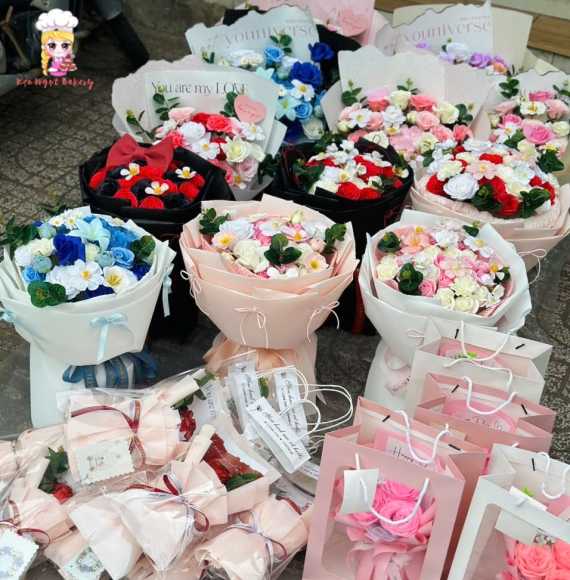 Cửa hàng bán hoa sáp online tại tân phú