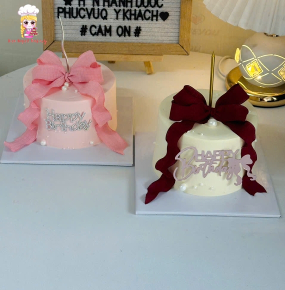 Mẫu bánh kem dành cho nữ đẹp 2025