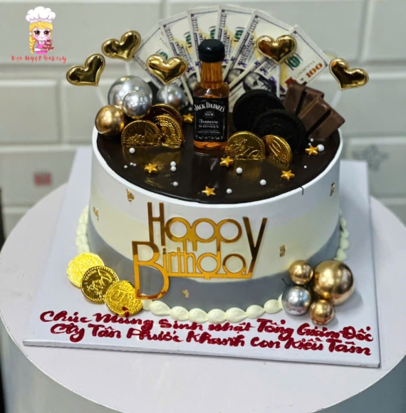 Bánh Kem chúc mừng sinh sếp,giám đốc nam